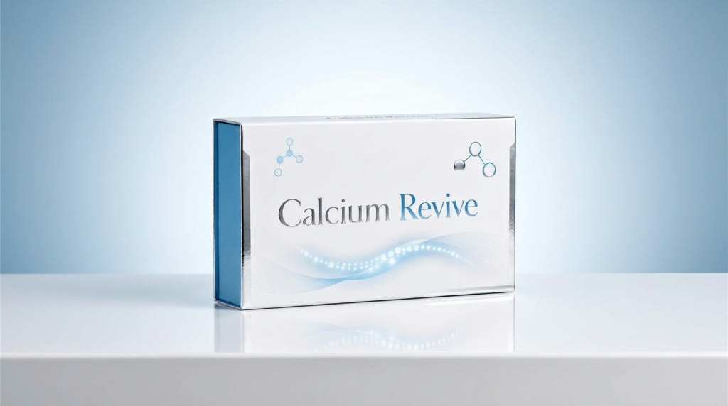 אריזת Calcium Revive בצילום סטודיו